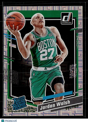 2023-24 DONRUSS CHOICE RATED ROOKIE 229 Jordan Walsh Boston Celtics