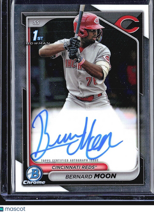 2024 Bowman Chrome 1st Prospect Auto #CPA-BMO Bernard Moon