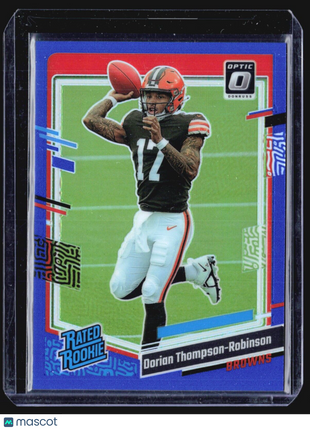2023 Panini Donruss Optic Rated Rookie #225 Dorian Thompson-Robinson Blue /199