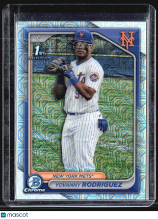 2024 Bowman Chrome - Prospects #BCP-244 Yovanny Rodriguez (RC) Mega Box Mojo