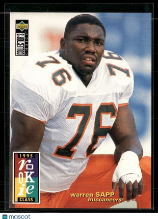 1995 UD COLLECTORS CHOICE ROOKIE WARREN SAPP BUCS