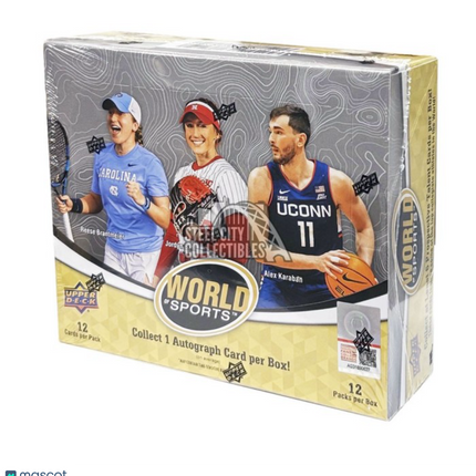 MULTI 2025 Upper Deck World Of Sports Volume 1 Hobby Box