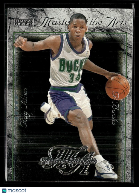 1999-00 UPPER DECK MASTER OF ARTS RAY ALLEN BUCKS
