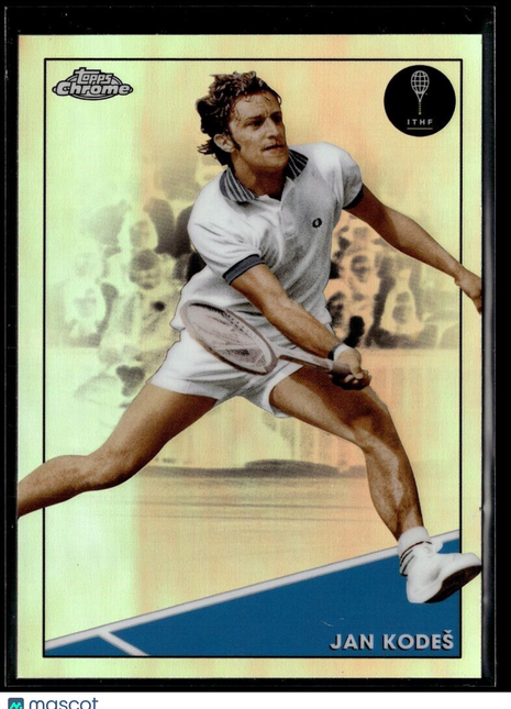 2021 TOPPS CHROME TENNIS REFRACTOR 36 Jan Kodeš