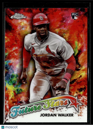 2023 TOPPS CHROME UPDATE FUTURE STARS FSU-7 Jordan Walker - St. Louis Cardinals