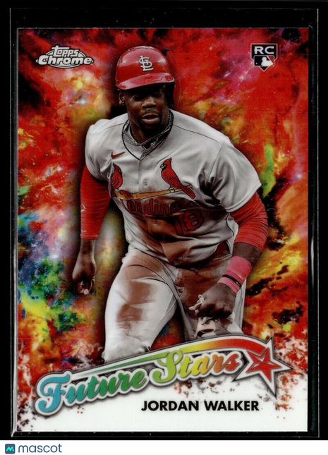 2023 TOPPS CHROME UPDATE FUTURE STARS FSU-7 Jordan Walker - St. Louis Cardinals