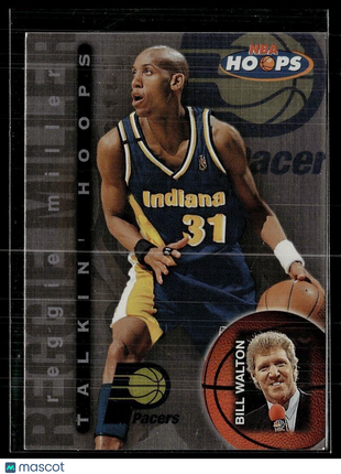 1997-98 NBA HOOPS TALKIN HOOPS REGGIE MILLER PACERS