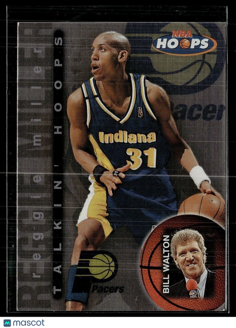 1997-98 NBA HOOPS TALKIN HOOPS REGGIE MILLER PACERS
