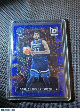 2017-18 Optic Karl Anthony Towns Blue Velocity