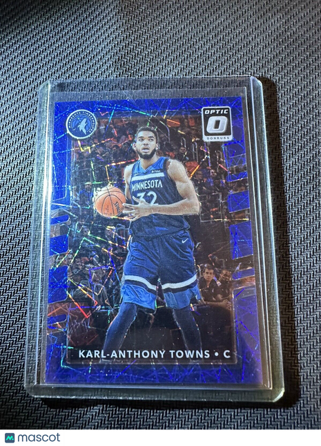 2017-18 Optic Karl Anthony Towns Blue Velocity