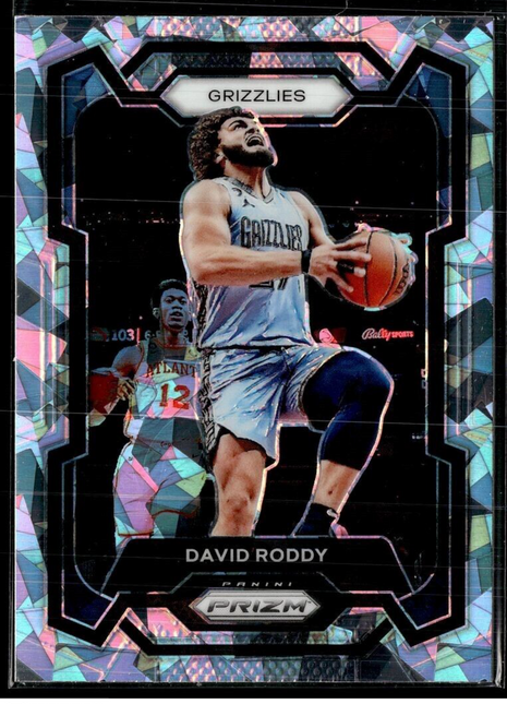 2023-24 PRIZM ICE 267 David Roddy Memphis Grizzlies