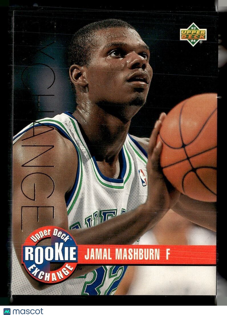 1993-94 UPPER DECK GOLD TRADE ROOKIE EXCHANGE JAMAL MASHBURN MAVERICKS