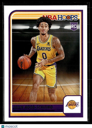 2023-24 NBA HOOPS ROOKIE 238 Jalen Hood-Schifino - Los Angeles Lakers