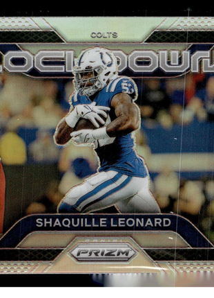 2023 PRIZM SILVER LOCKDOWN SHAQUILLE LEONARD COLTS