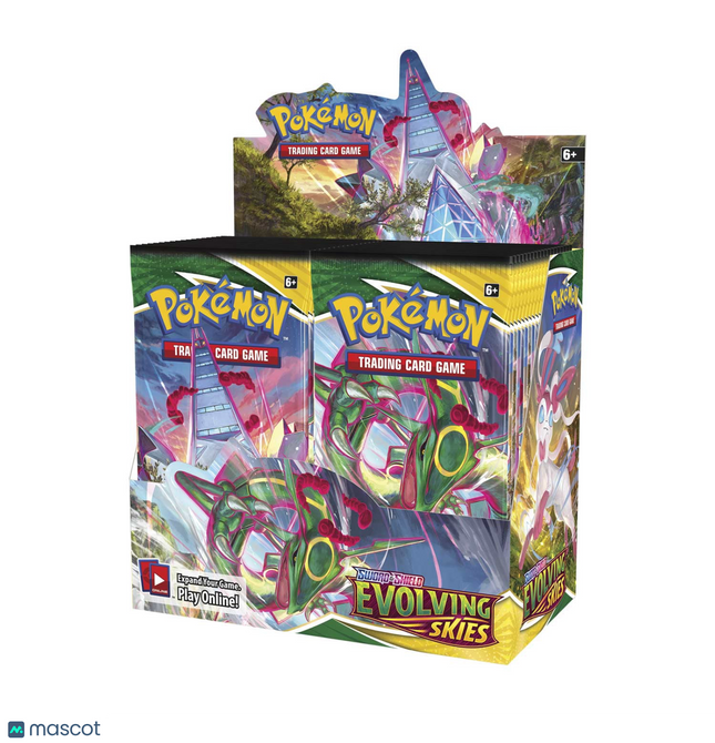 Pokemon Sword and Shield Evolving Skies Booster Display Box