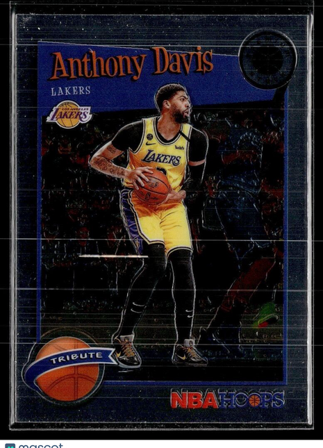 2019-20 NBA HOOPS PREMIUM TRIBUTE ANTHONY DAVIS LAKERS