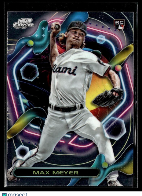 2023 TOPPS COSMIC CHROME 111 Max Meyer - Miami Marlins RC