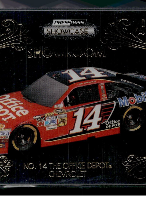 2012 PRESS PASS SHOWCASE GOLD /125 NO 14 THE OFFICE DEBOT CHEVROLET