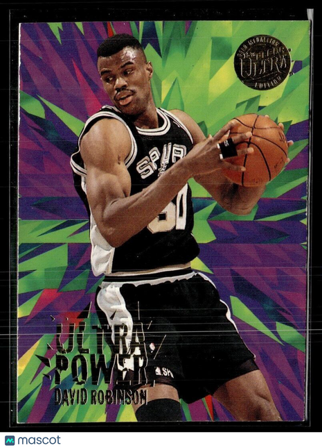 1995-96 FLEER ULTRA GOLD MEDALLION POWER DAVID ROBINSON SPURS