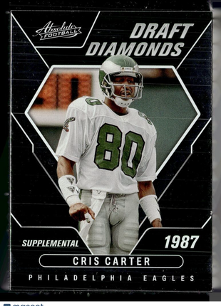 2022 ABSOLUTE DRAFT DIAMONDS CRIS CARTER VIKINGS
