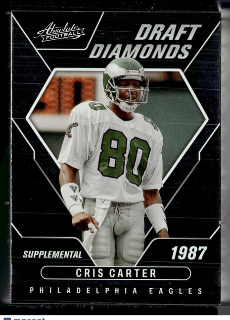 2022 ABSOLUTE DRAFT DIAMONDS CRIS CARTER VIKINGS