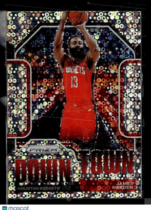 2020-21 PRIZM FASTBREAK DOWNTOWN JAMES HARDEN ROCKETS