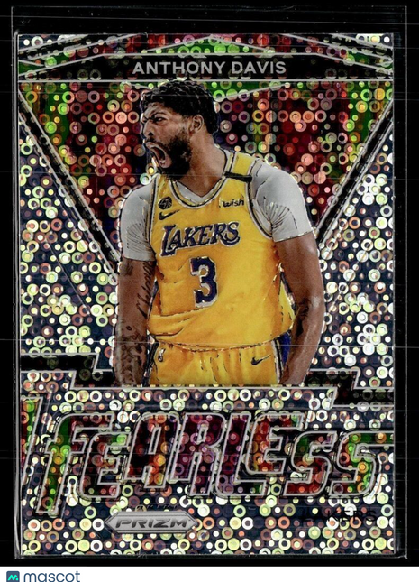 2020-21 PRIZM FASTBREAK FEARLESS ANTHONY DAVIS LAKERS