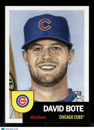 2018 TOPPS LIVING SET ROOKIE DAVID BOTE CUBS