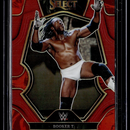 2023 SELECT WWE BURGANDY /149 PREMIER LEVEL BOOKER T
