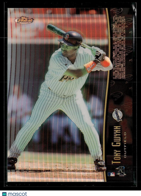 1996 FINEST MYSTERY TONY GWYNN PADRES