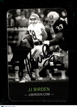 TEAM INTERNATIONAL X 88 IN PERSON AUTO JJ BIRDEN CHIEFS