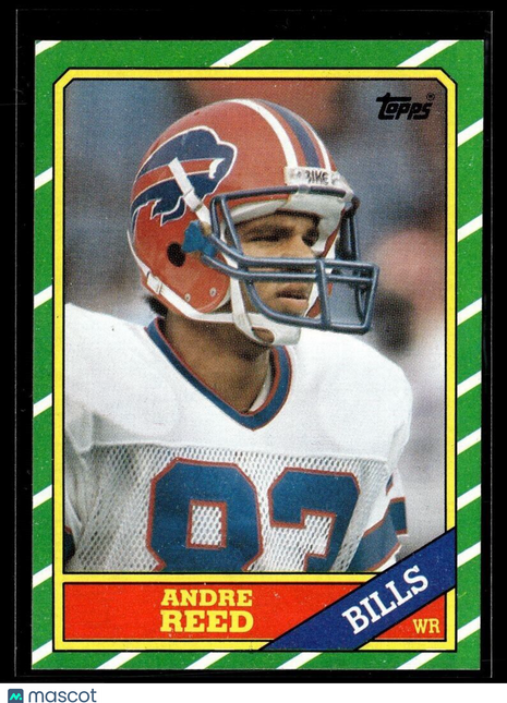 1986 TOPPS ROOKIE ANDRE REED BILLS