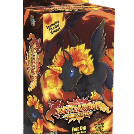 Neopets Battledome Trading Card Game Fire Starter Deck