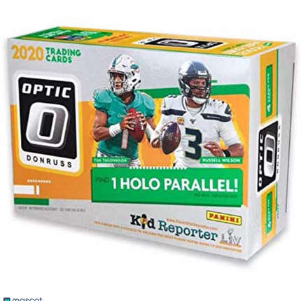 NFL 2020 Donruss Optic Football Blaster Box Pink Parallels