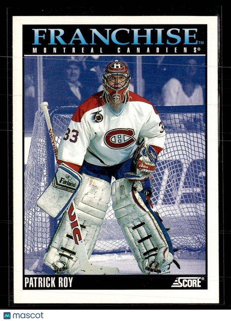 1992-93 SCORE FRANCHISE PATRICK ROY CANADIENS