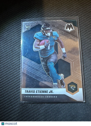 TRAVIS ETIENNE JR RC 2021 MOSAIC BASE #314 JAGUARS ROOKIE