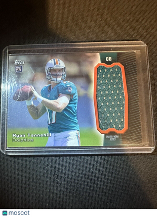 Ryan Tannehill 2012 Topps Rookie Jersey Relic RJR-RT Dolphins RC Titans Patch