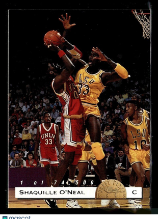 1993-94 CLASSIC DRAT PICKS /74500 SHAQUILLE O'NEAL LSU