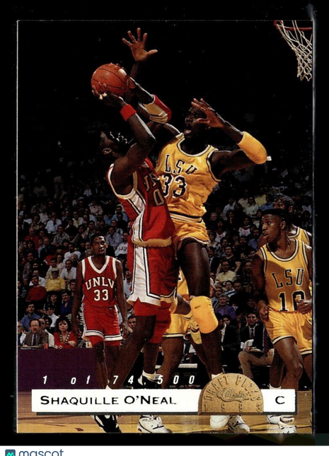 1993-94 CLASSIC DRAT PICKS /74500 SHAQUILLE O'NEAL LSU