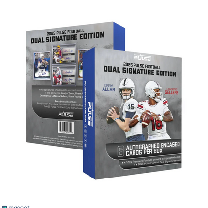 NFL 2025 Pulse Football Dual Signature Edition Hobby Box