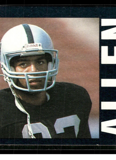 1985 TOPPS MARCUS ALLEN RAIDERS