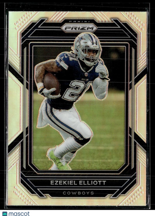 2022 PRIZM SILVER EZEKIEL ELLIOTT COWBOYS