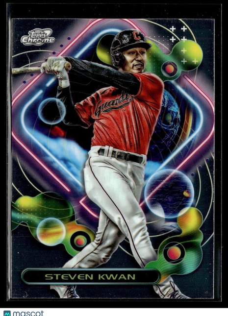2023 TOPPS COSMIC CHROME 141 Steven Kwan - Cleveland Guardians