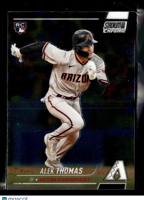 2022 STADIUM CLUB CHROME 383 Alek Thomas - Arizona Diamondbacks RC