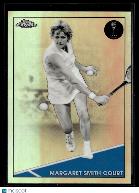 2021 TOPPS CHROME TENNIS REFRACTOR 80 Margaret Smith Court