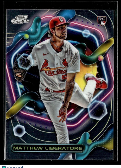 2023 TOPPS COSMIC CHROME 38 Matthew Liberatore - St. Louis Cardinals RC