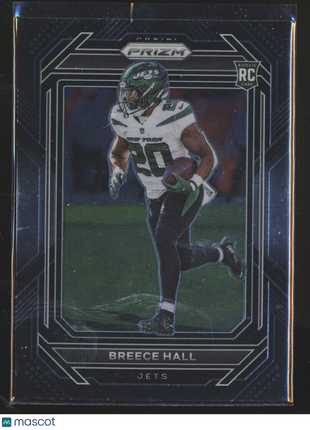 2022 CHRONICLES PRIZM BLACK ROOKIE BREECE HALL JETS