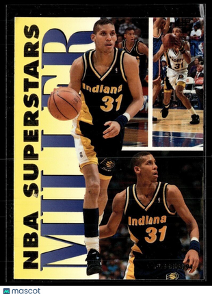 1993-94 FLEER NBA SUPERSTARS REGGIE MILLER PACERS