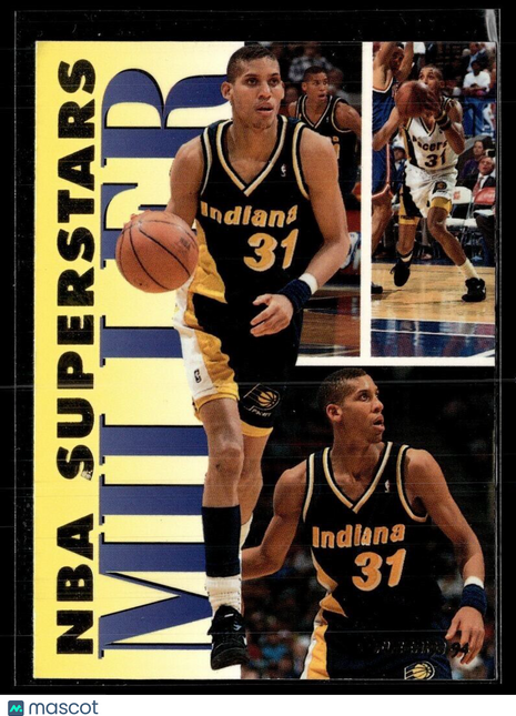 1993-94 FLEER NBA SUPERSTARS REGGIE MILLER PACERS