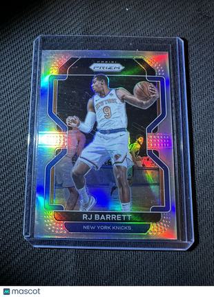 RJ Barrett 2021-22 Panini Prizm Silver Prizm #201 New York Knicks